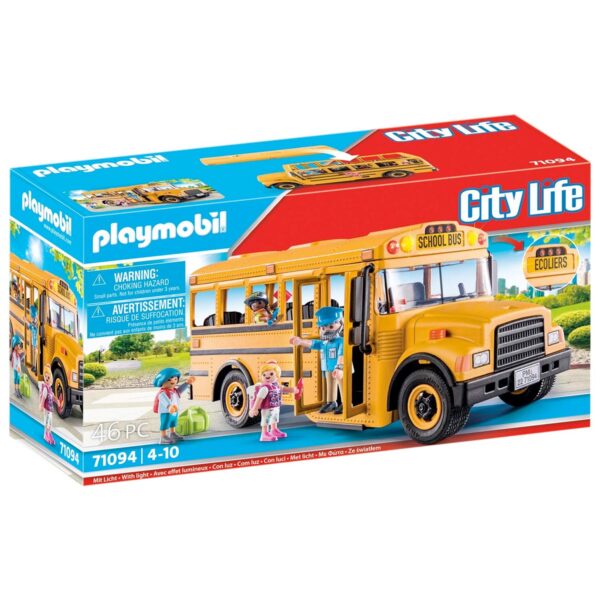 Playmobil City Life Schoolbus 01