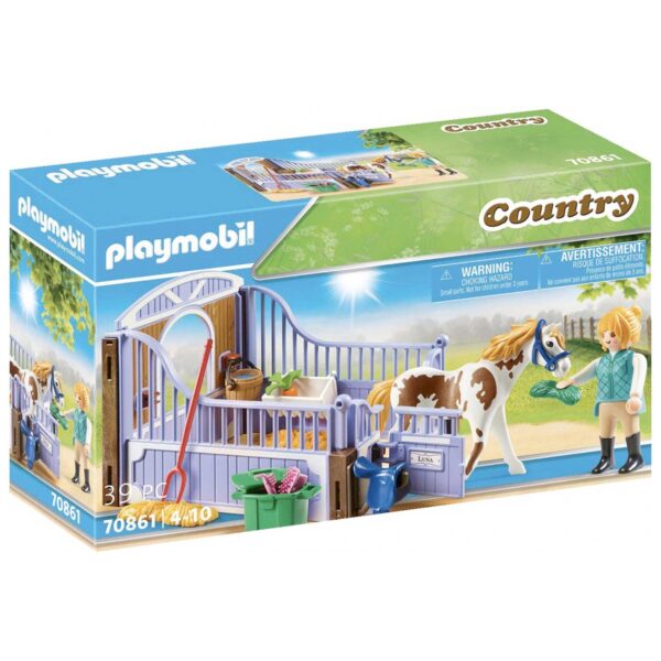 Playmobil Country 70861 Paardenbox Luna 01