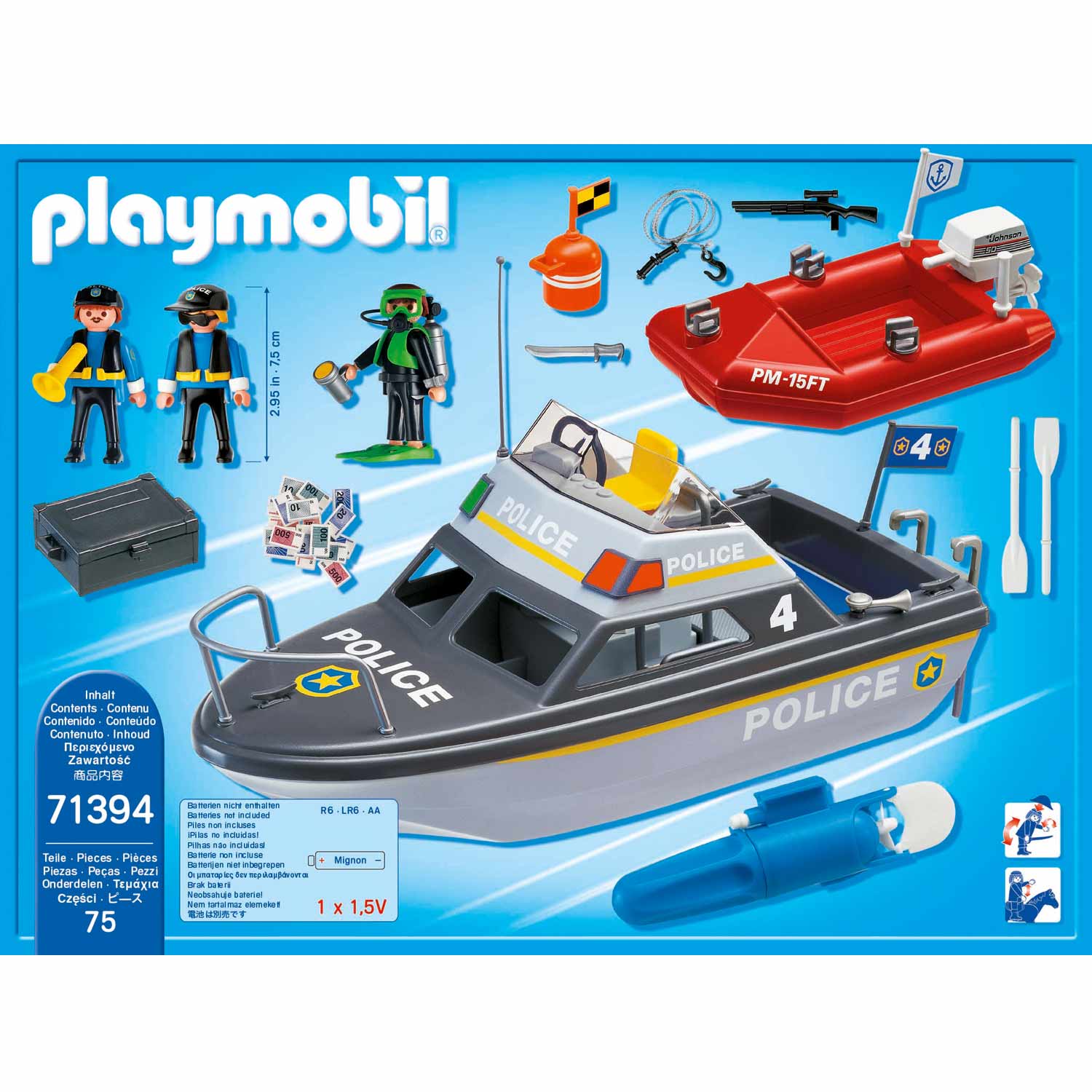 Playmobil Politieboot 71394 06