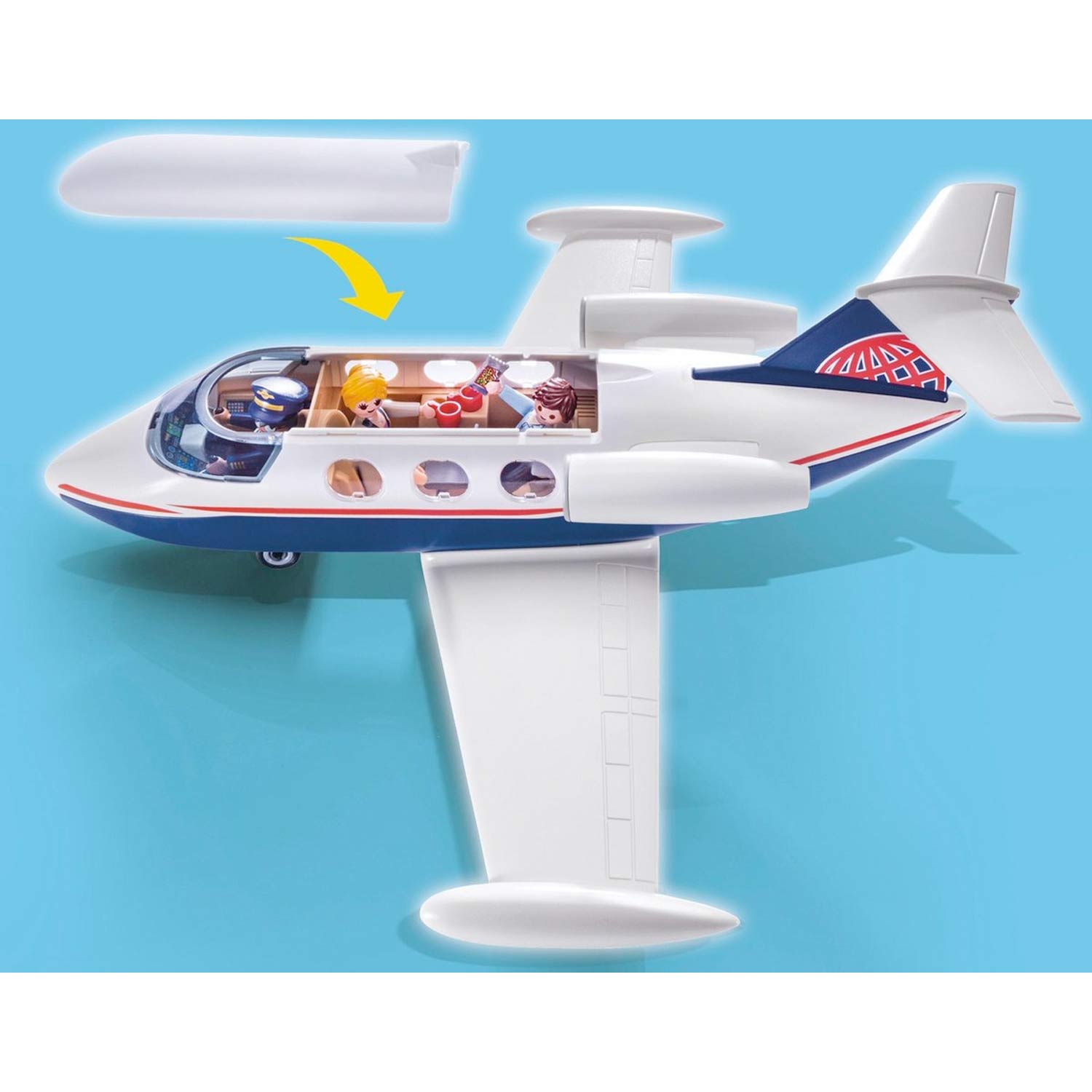 Playmobil Privejet Speelgoed Vliegtuig 02