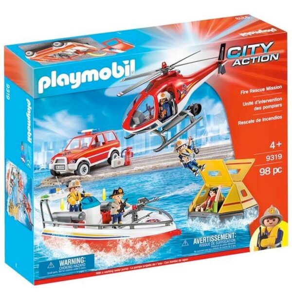 Playmobil Reddingsmissie brandweer 01