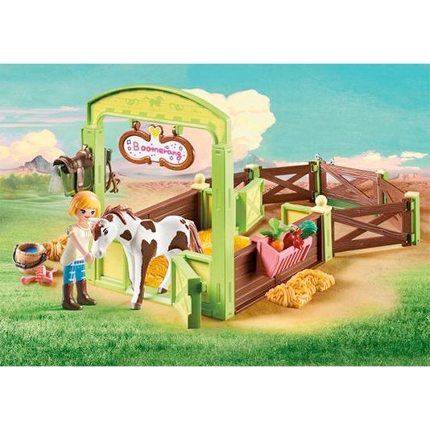 Playmobil Spirit stal abigail 9480 01
