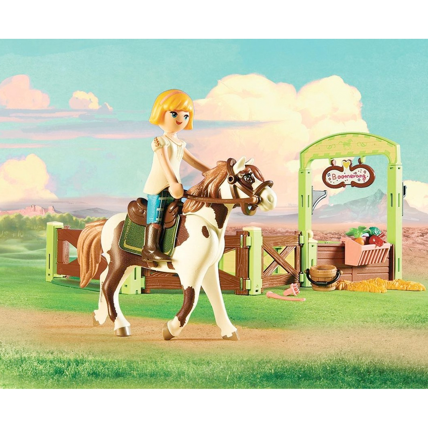 Playmobil Spirit stal abigail 9480 02