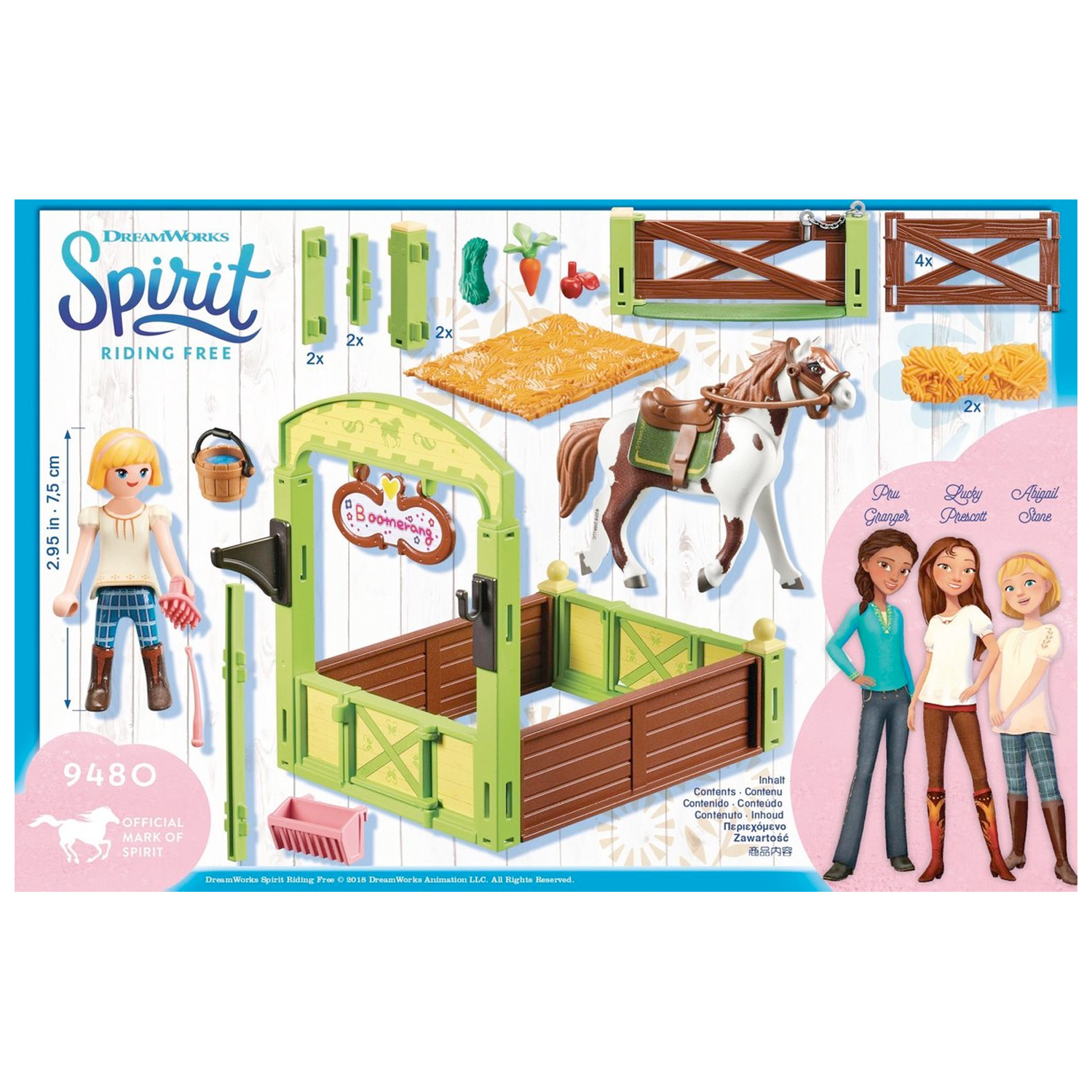 Playmobil Spirit stal abigail 9480 05