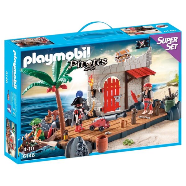 Playmobil Super Set piraten schuilplaats 6146 01