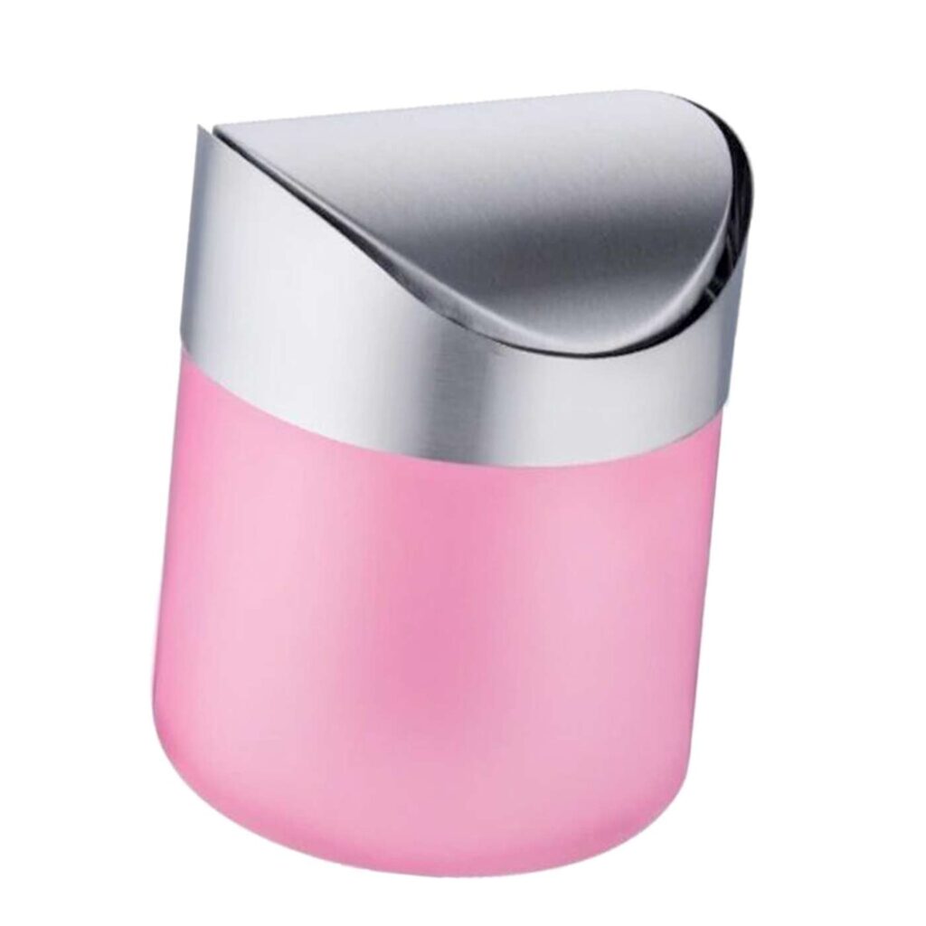 Prullenbakje tafel roze 1