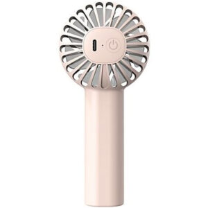Qware Handheld Fan Handventilator Roze 02