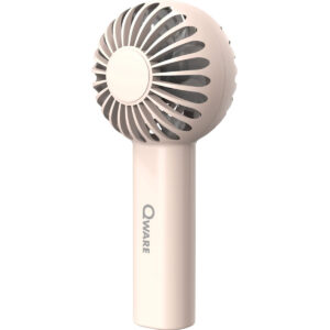 Qware Handheld Fan Handventilator Roze 03