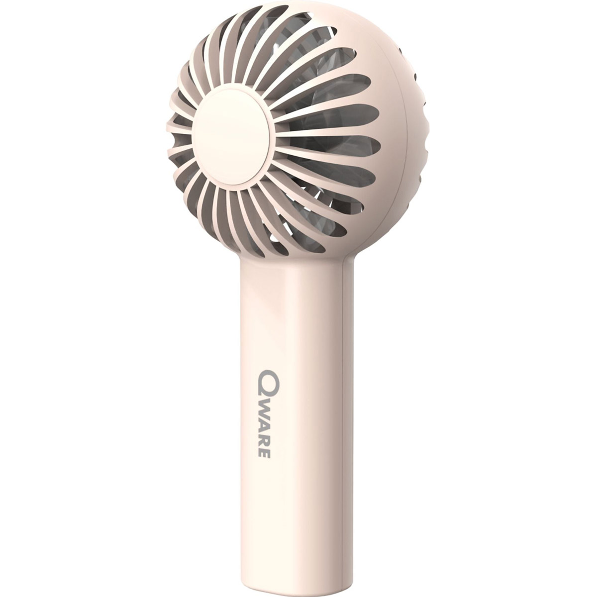 Qware Handheld Fan Handventilator Roze 03