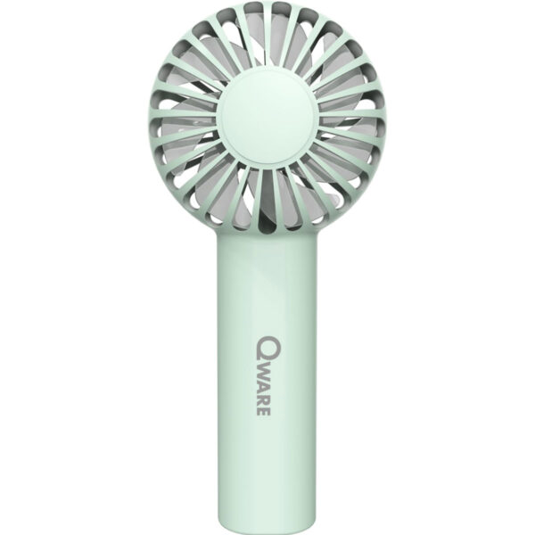 Qware Handheld Fan Handventilator groen 01