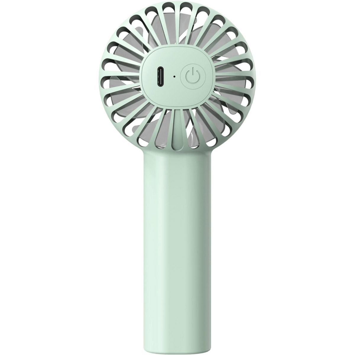 Qware Handheld Fan Handventilator groen 02