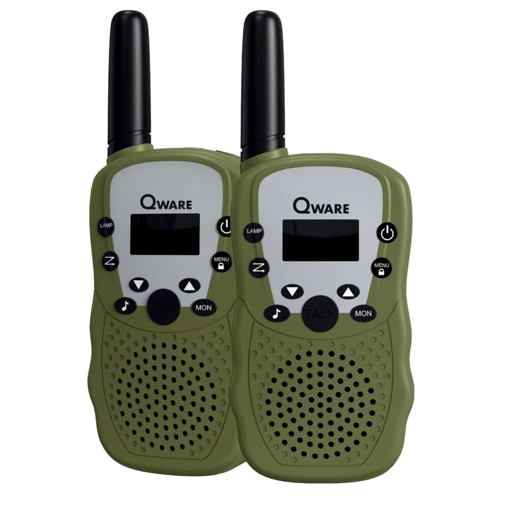 Qware walkie talkie groen 01