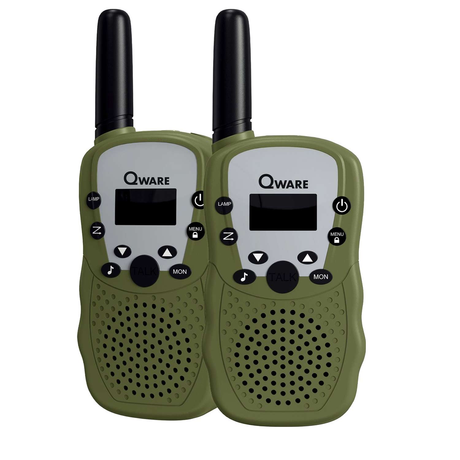 Qware walkie talkie groen 01