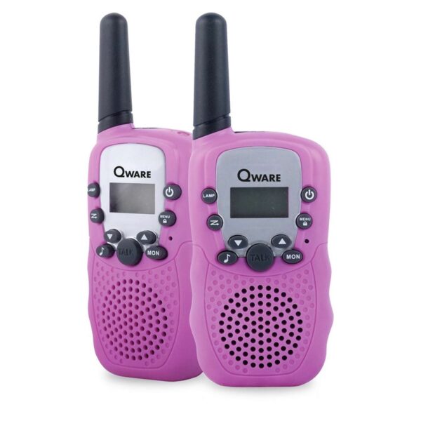 Qware walkie talkie roze 01