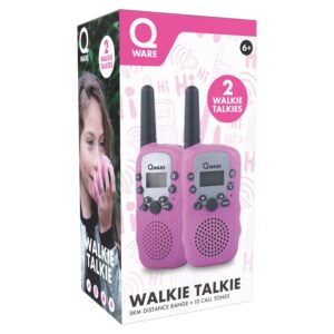 Qware walkie talkie roze 02