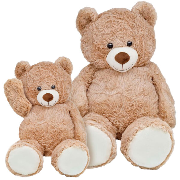 Set van twee Knuffel Beren XL XXL 01