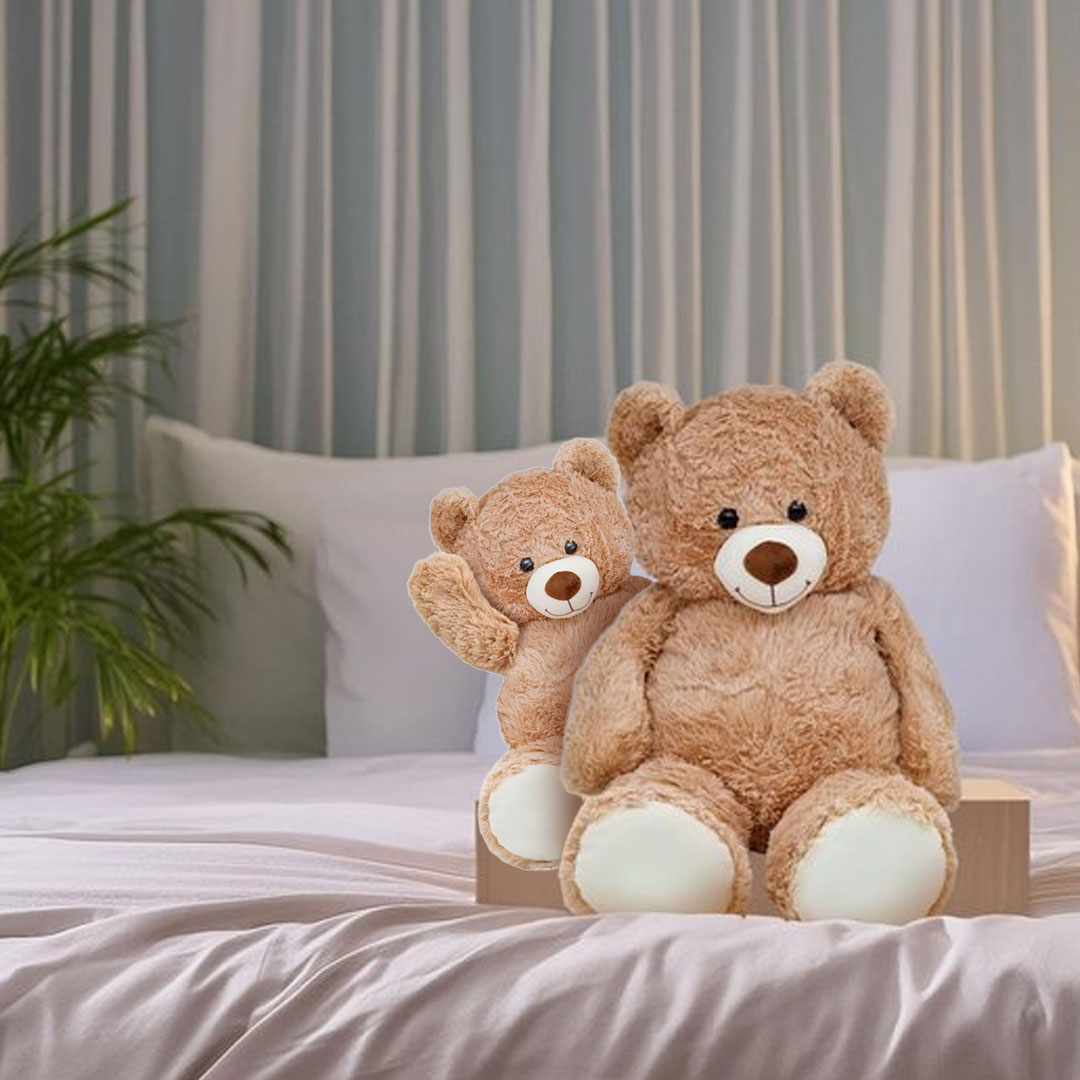 Set van twee Knuffel Beren XL XXL 04