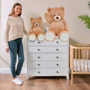 Set van twee Knuffel Beren XL XXL 05