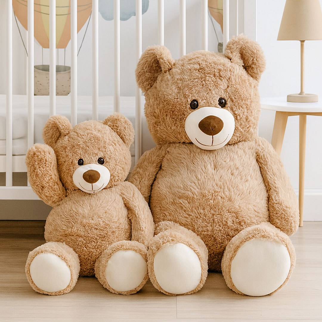 Set van twee Knuffel Beren XL XXL 06