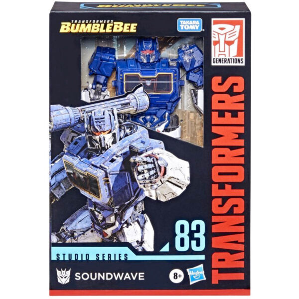 Soundwave Transformers Bumblebee Studio Series Voyager Class Actiefiguur (17 cm) 09
