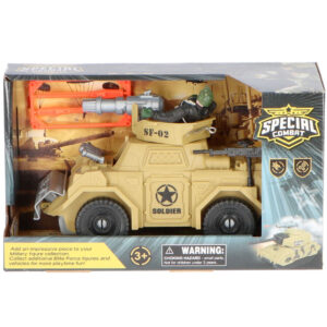 Special Combat Force Leger Speelgoed Army Soldaatjes – Militair Speelgoed Auto Leger Wagen Soldaat – Rijden – Landmacht Pantserwagen Speelset – Kinderen 06