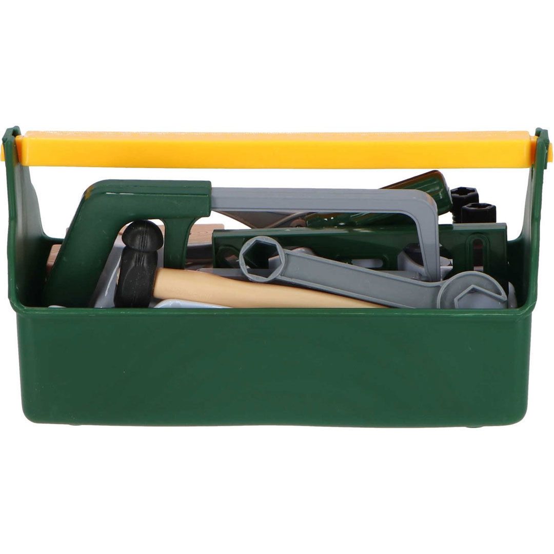 Speelgoed Gereedschapsbox met Accessoires Gereedschapskist Gereedschap set Timmeren Zagen Hamer Zaag Tang 03