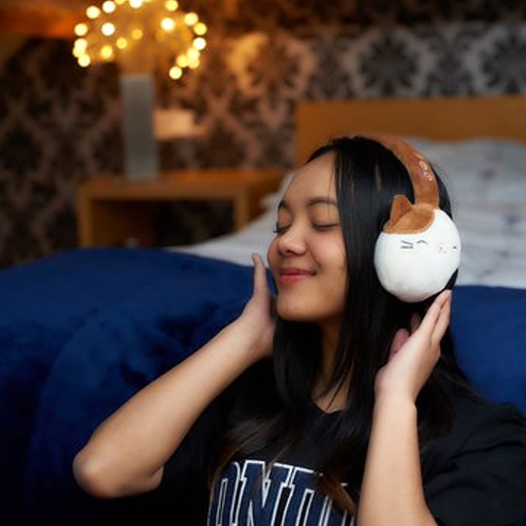 Squishmallows Cam bluetooth koptelefoon met pluche met microfoon verstelbaar 04