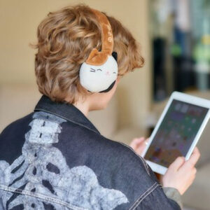 Squishmallows Cam bluetooth koptelefoon met pluche met microfoon verstelbaar 05