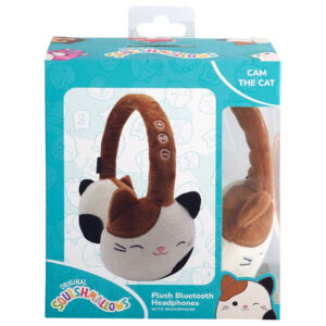 Squishmallows Cam bluetooth koptelefoon met pluche met microfoon verstelbaar 07