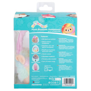 Squishmallows Leonard bluetooth koptelefoon met pluche met microfoon verstelbaar 05