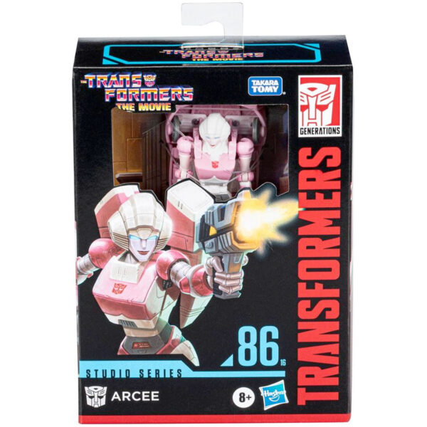 The Transformers The Movie Generations Studio Series Deluxe Class Action Figure 2022 Arcee 11 cm 01