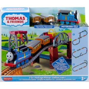 Thomas & Friends 3 in 1 Package Pickup Gemotoriseerde trein voor kleuters 01
