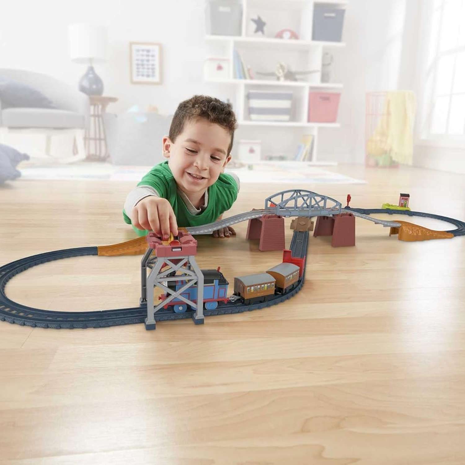 Thomas & Friends 3 in 1 Package Pickup Gemotoriseerde trein voor kleuters 03