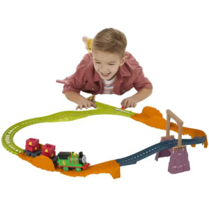 Thomas & Friends Percy Cargo Run motorische treinset met rails speelgoedtrein voor kinderen vanaf 3 jaar 03