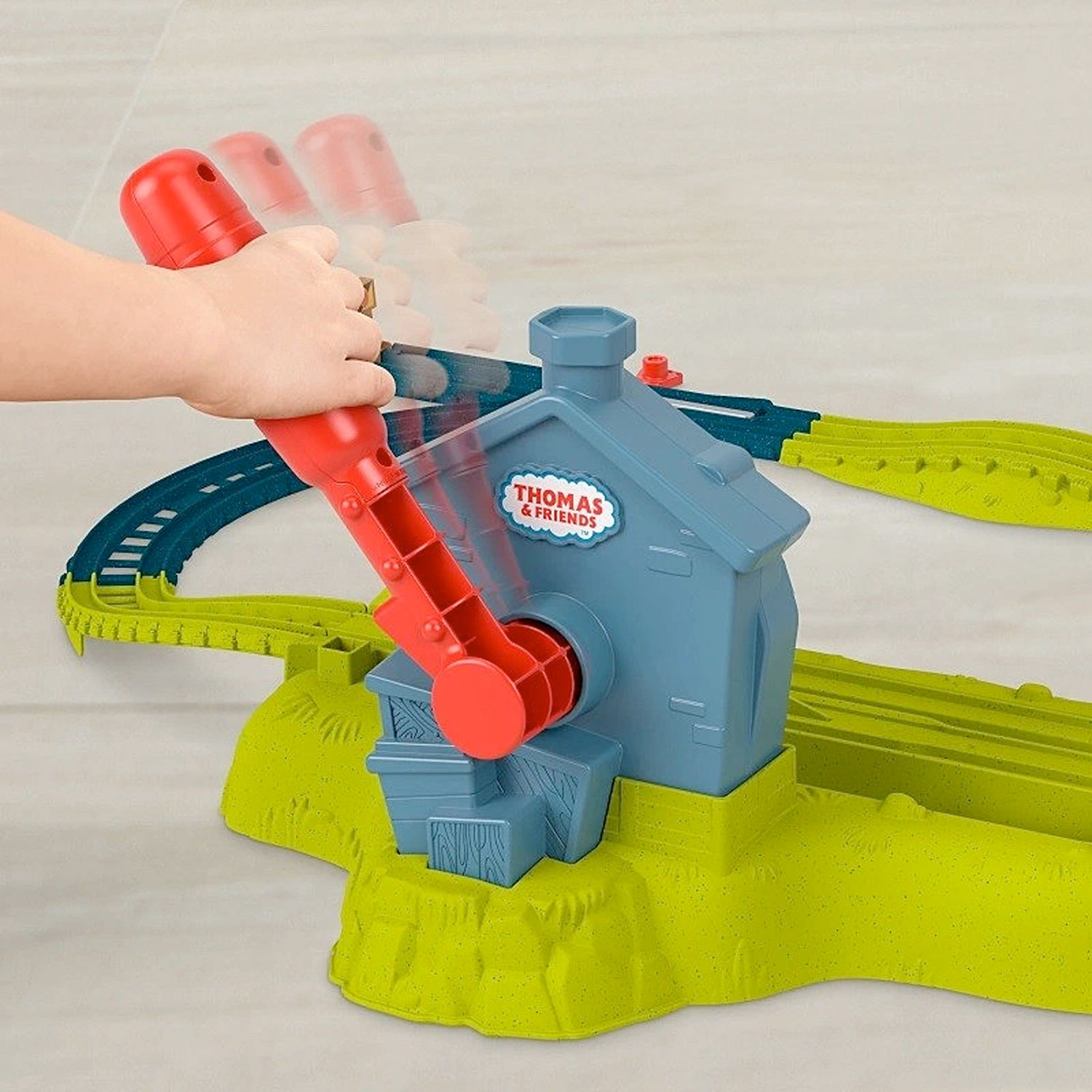 Thomas and friends speel trein baan 01