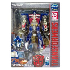 Transformers Universal Studios Deluxe Class Optimus Prime Figure Hasbro 01
