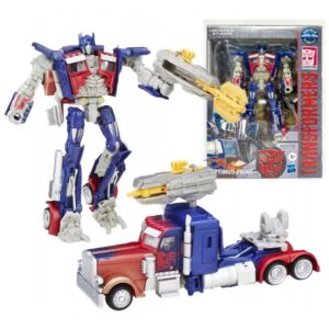 Transformers Universal Studios Deluxe Class Optimus Prime Figure Hasbro 03