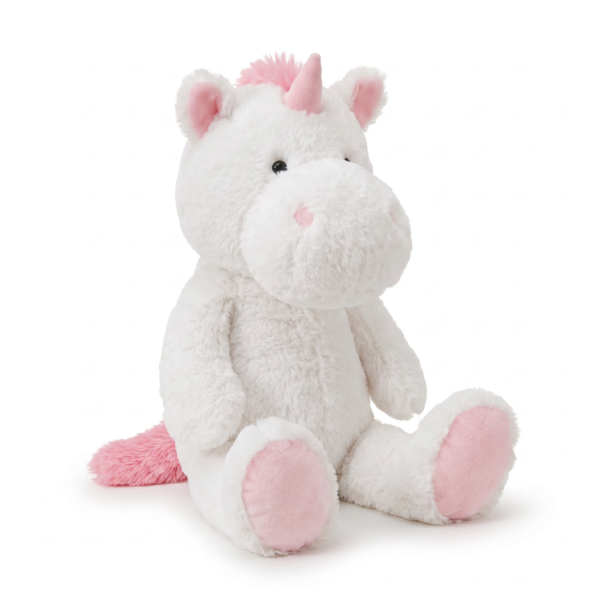 Unicorn Knuffel 45 cm Zachte Pluche Eenhoorn Knuffel voor Kinderen Grote Knuffel Eenhoorn Wit Roze Cadeau 02