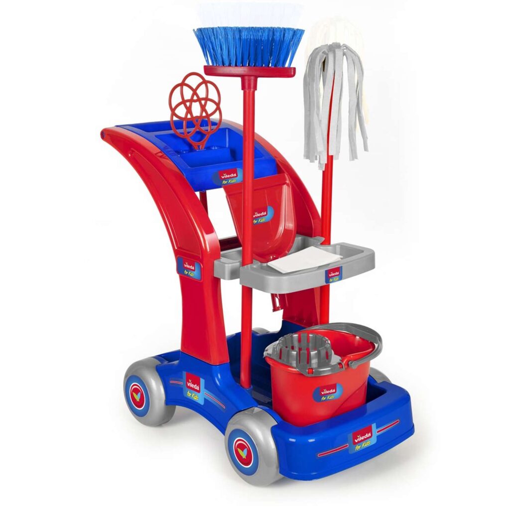 Vileda Kinderschoonmaakwagentje groot model unogiochi 01
