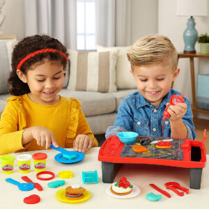 Play Doh Kitchen Creations Big Grill speelset 04