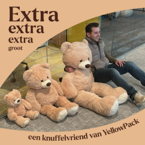 Yellowpack Knuffelbeer XXXL 150cm 01