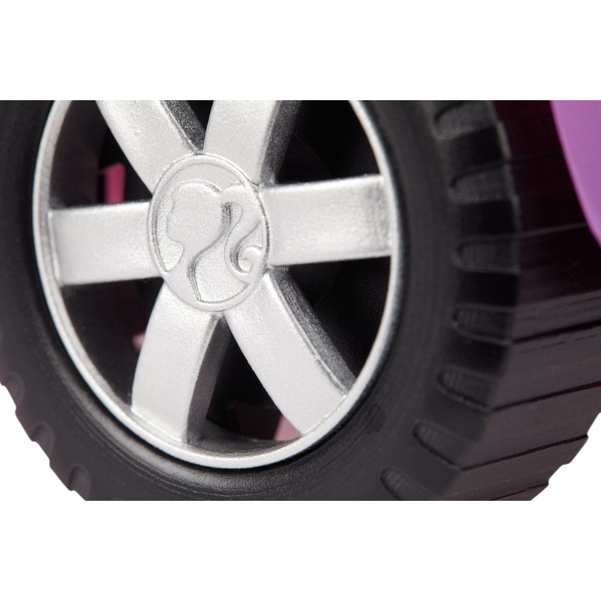 barbie beach jeep paars 05 detail wiel