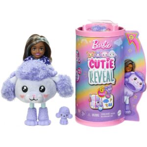 barbie cutie reveal paarse minipop 01 pop met verpakking