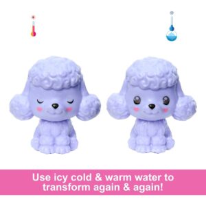 barbie cutie reveal paarse minipop 05 kleurverandering met water