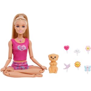 barbie wellness meditatiepop met accessoires 01 pop en accessoires