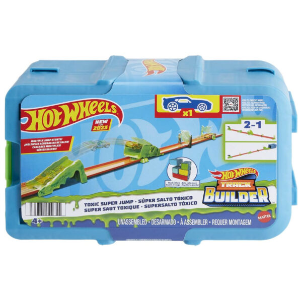 hot wheels baanset met 1 hot wheels auto baanbouwset met giftige kleuren 09