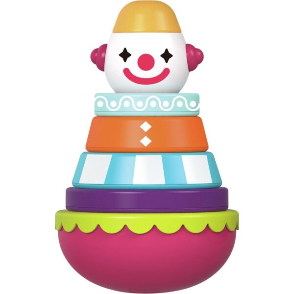 jollytoddler baby tumbler stapelclown 01 stapelclown vooraanzicht