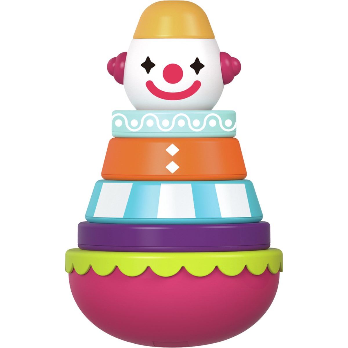 jollytoddler baby tumbler stapelclown 01 stapelclown vooraanzicht