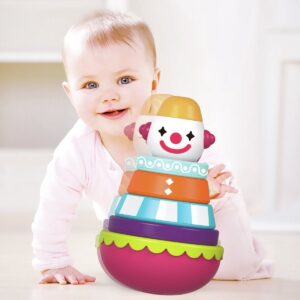 jollytoddler baby tumbler stapelclown 03 baby met stapelclown