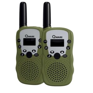 Qware walkie talkie groen 01